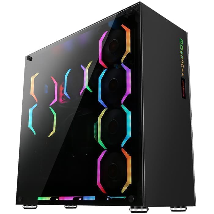 CASE GAMING ABKONCORE Ramesses 760 &amp; 780 (11FAN SPIDER SPECTRUM + HUB)