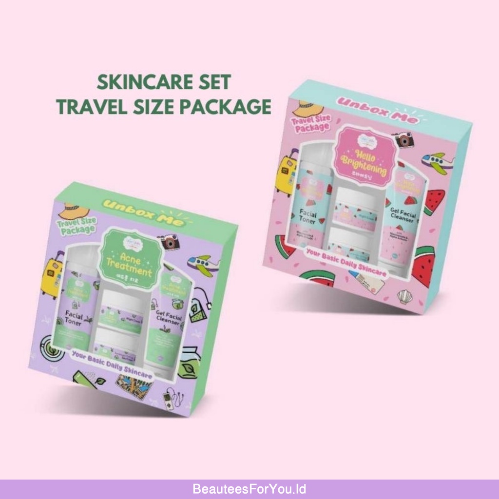 READY ‼️ BPOM SKINCARE BY YEPPU-YEPPU CHINGU KIYOWO/ACNE TREATMENT & HELLO BRIGHTENING SKINCARE TRAV