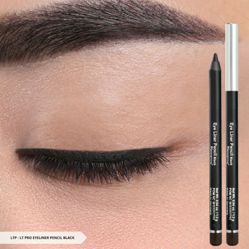 LT PRO EYELINER PENCIL WATERPROOF BLACK AND WHITE / EYE LINER HITAM PUTIH