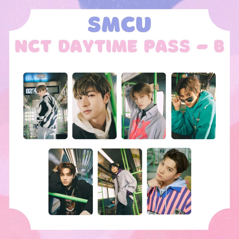 [SMCU] PHOTOCARD SMCU NCT DAYTIME PASS NIGHTTIME PASS NCT 127 NCT DREAM WAYV ‼️ BACA DESKRIPSI ‼️