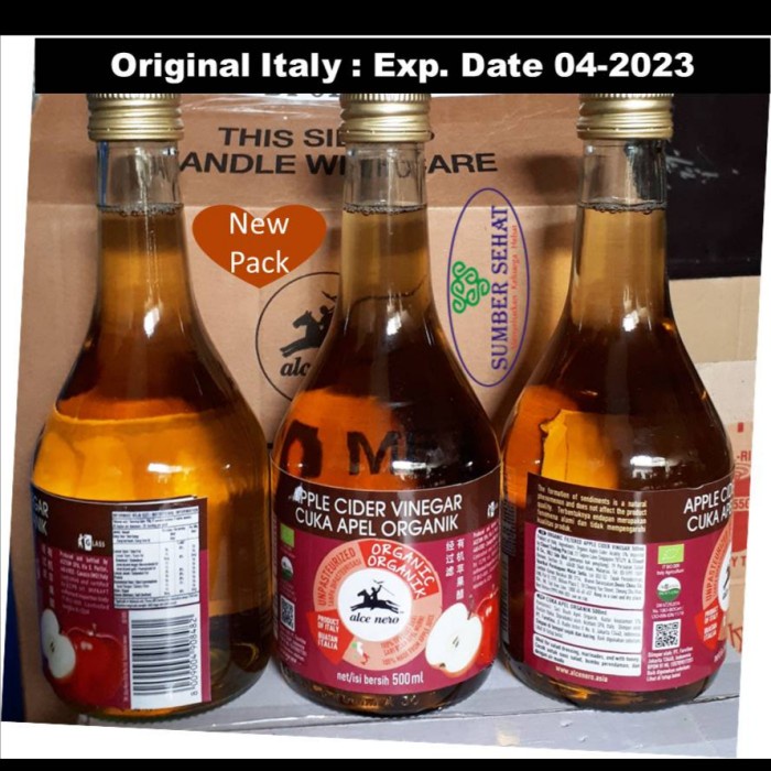 

Jual Cuka Sari Apel, 500 Ml, Organik