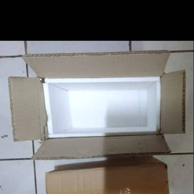 

Packing tambahan pakai styrofoam