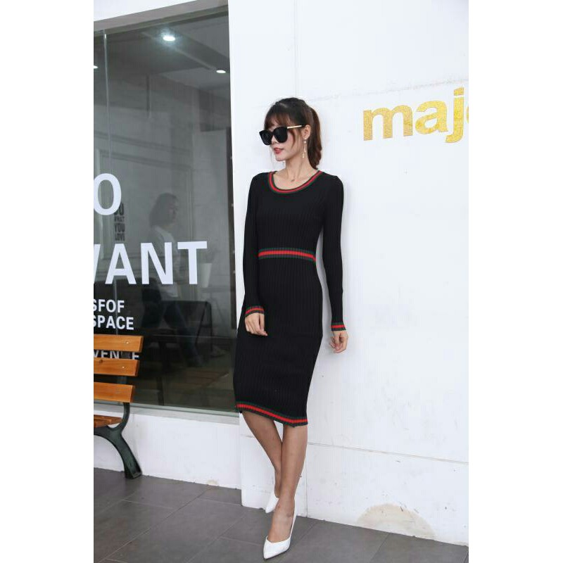 BAJU ATASAN DRES WANITA  Dress Gucci Babyterry Maya