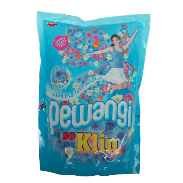 SOKLIN PEWANGI BLU PCH 1800 ML