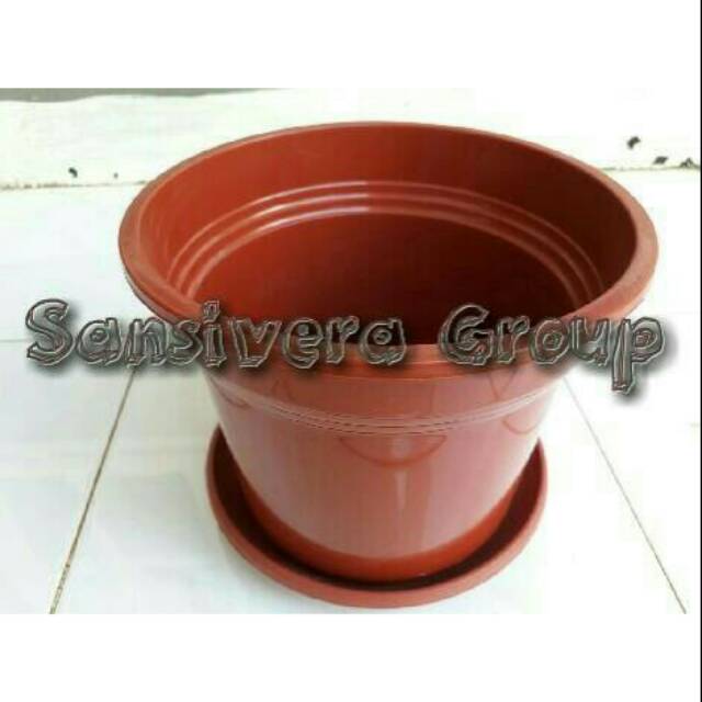 Pot Tanaman Bunga / Wadah Air Plastik