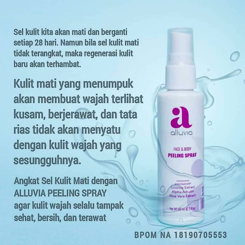 PEELING SPRAY ALLUVIA