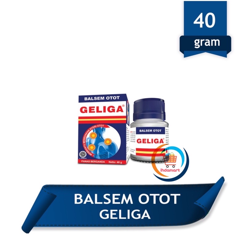 Balsem Otot Geliga 20 gr / 40 gr