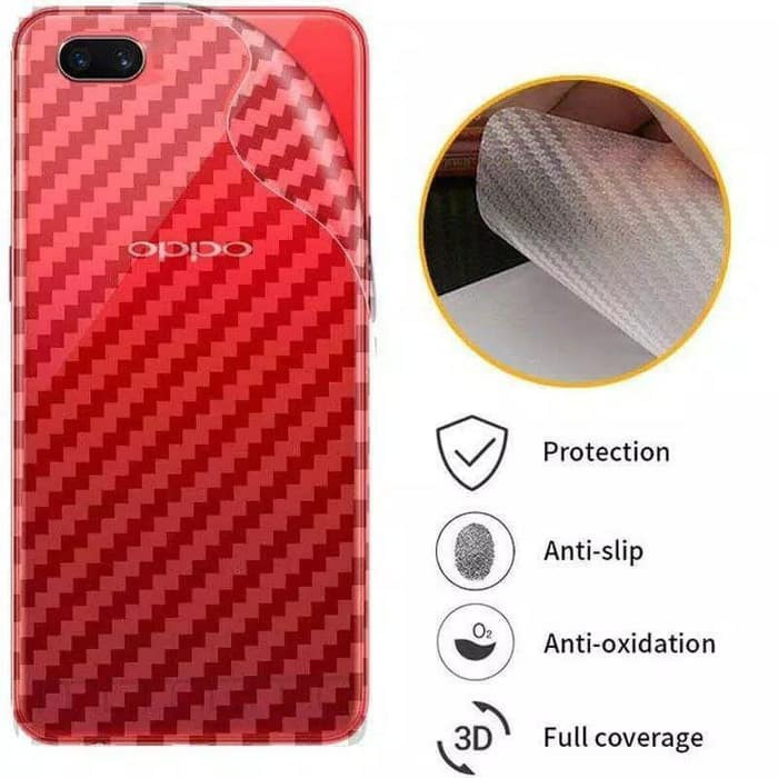 SKIN KARBON /ANTI GORES BELAKANG ANTI JAMUR HP REALME C31 C35 9PRO C1 C2 C3 C11 2021 C12 C15 C17 C20 C21 C21Y C25 C25S C25Y 5 5i 5s 5PRO 6PRO 7i 8 8PRO