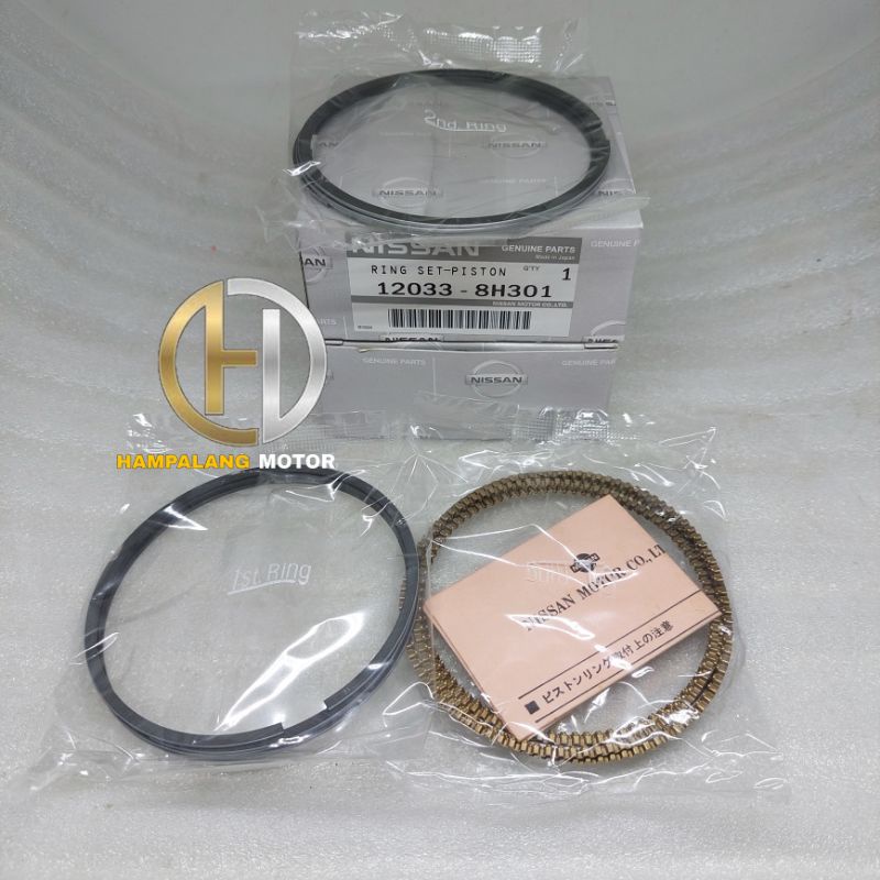 RING PISTON RING SEHER ASSY NISSAN X-TRAIL OLD SERENA C24 STANDART -OS 100