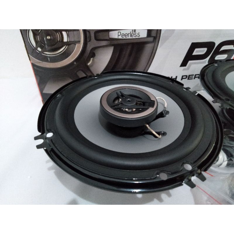 Audio Mobil Speaker Coaxial Peerless By Cello Audio 2 Way P6C Kualitas Di Atas Nakamichi NSE-1617