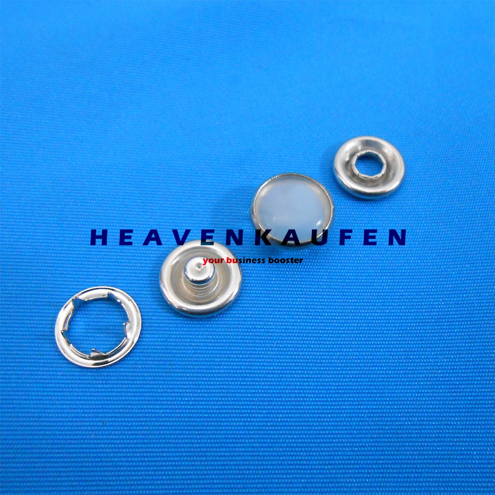 Kancing Snap Jepret / Snap Button Variasi Model Pearl Diameter 11 mm