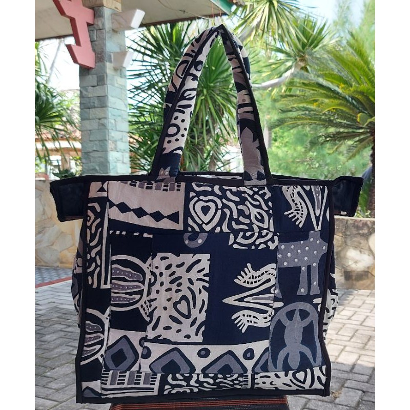 Tas Handmade Kain Perca Motif Batik