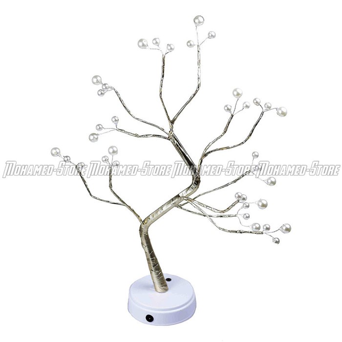 TERLARIS Lampu Tidur Meja LED 36 Christmast Tree Light Pohon Natal Bonsai Hias