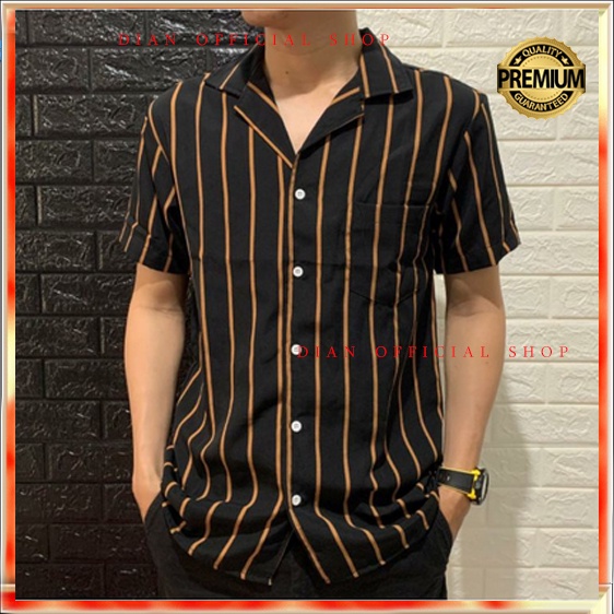 Kemeja Pria Lengan Pendek Shanghai Flanel Lembut Motif Terkini Jumbo N1Z9 Slim Fit Kotak Kotak Premi