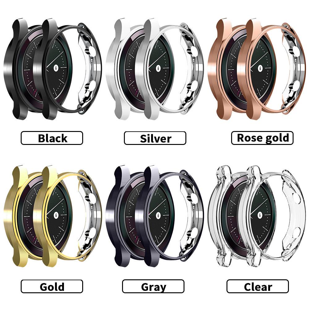 Casing Pelindung bumper Plating Silikon 46mm Untuk huawei watch gt2 gt 2 gt 46 mm gt2 pro e gt2e