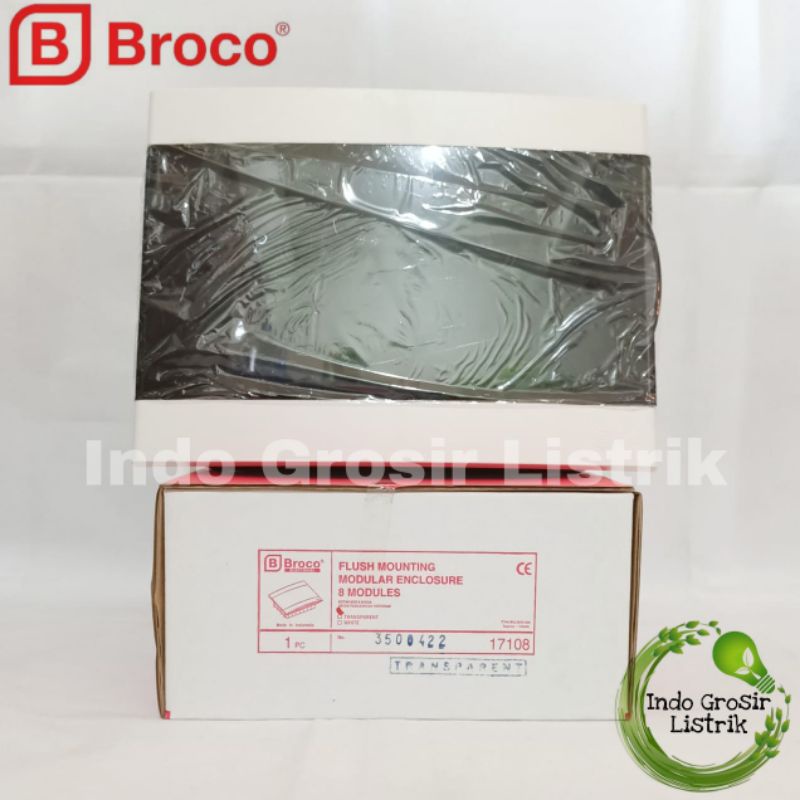 Box MCB 8 Group Tutup Broco Box Pelindung MCB 8 Grup Inbow Broco