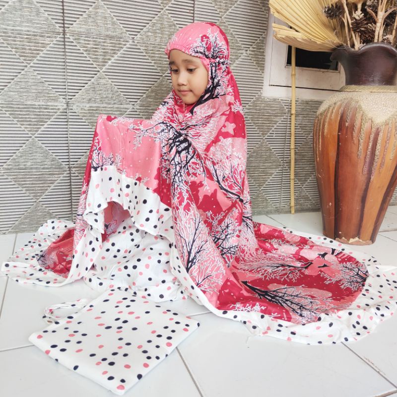 MUKENA ANAK BALI RAYON UMUR 9-10 THN GROSIR