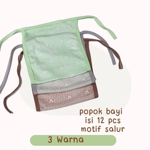 Isi 12 PCS 6 PCS Popok Bayi Baru Lahir Popok Kain Cuci Ulang Newborn Baby and Kids