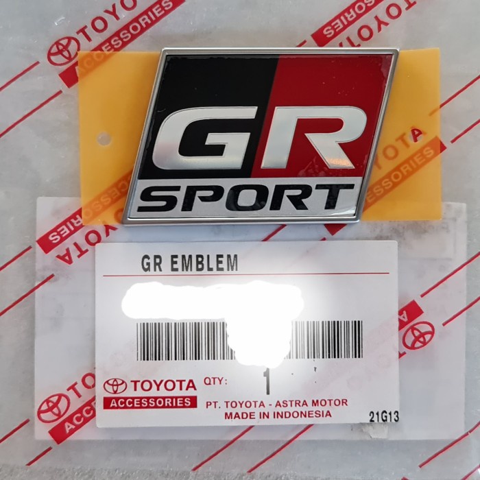 Logo emblem GR SPORT