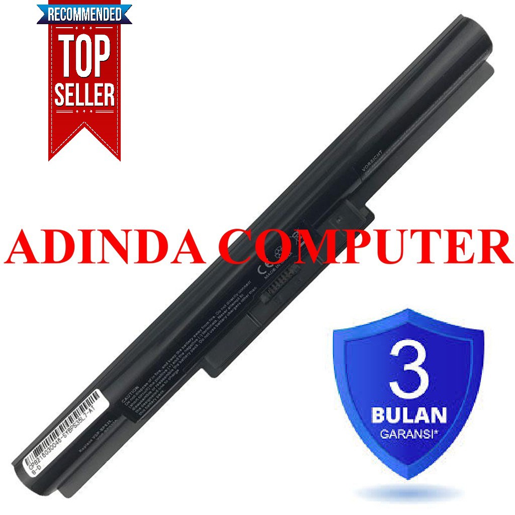 Baterai Sony Vaio BPS35 14E 15E SVF142 SVF14215SC SV SVF1421L1E SVF142C1WW SVF15216SC