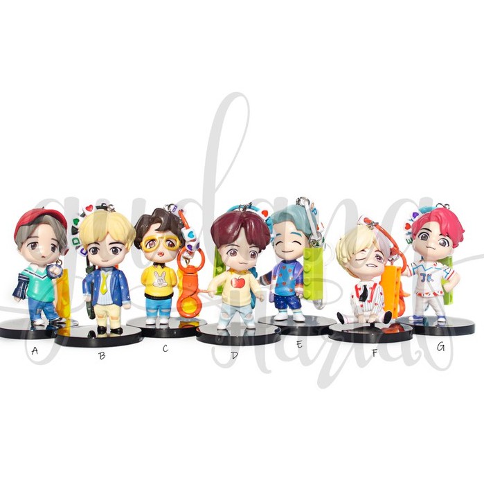 Gantungan Kunci Cute Boyband Korea Keychain Karakter Maskot Ganteng GH 302301