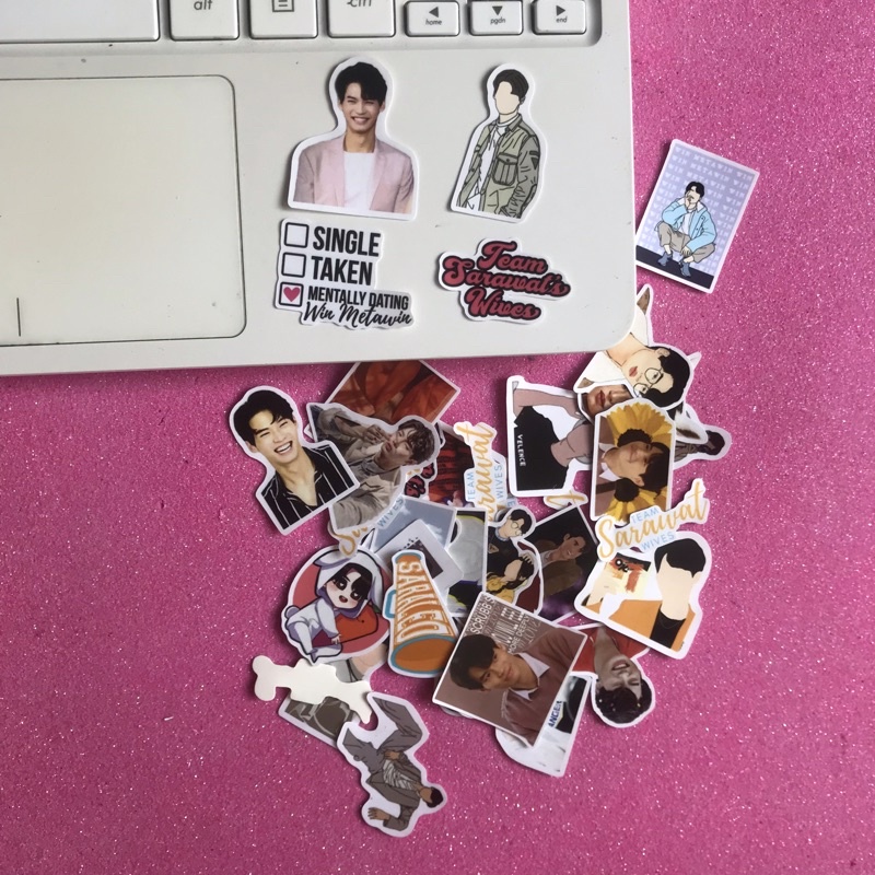 

(37pcs) STICKER WIN METAWIN TUMBLR WATERPROOF TAHAN AIR