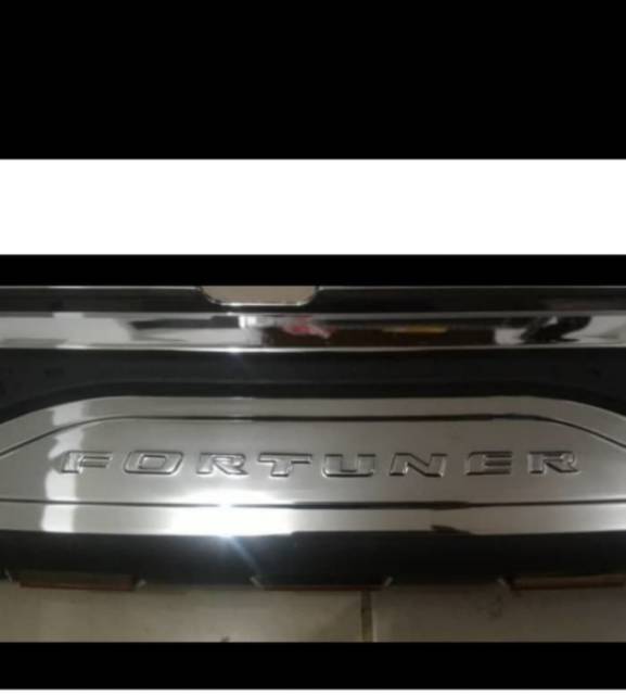 Sillplate belakang grand Fortuner TRD 2012-2015