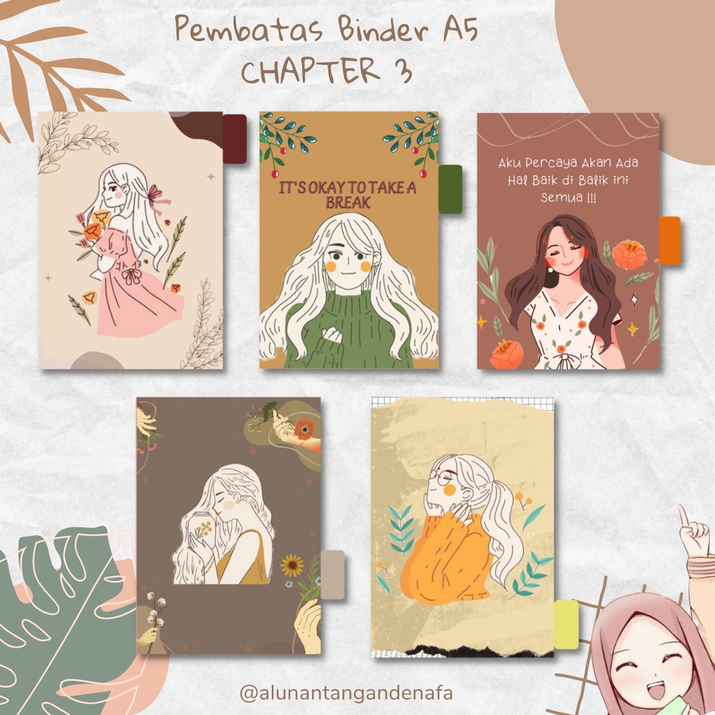 

Pembatas Binder A5 (20 Ring) Chapter 3