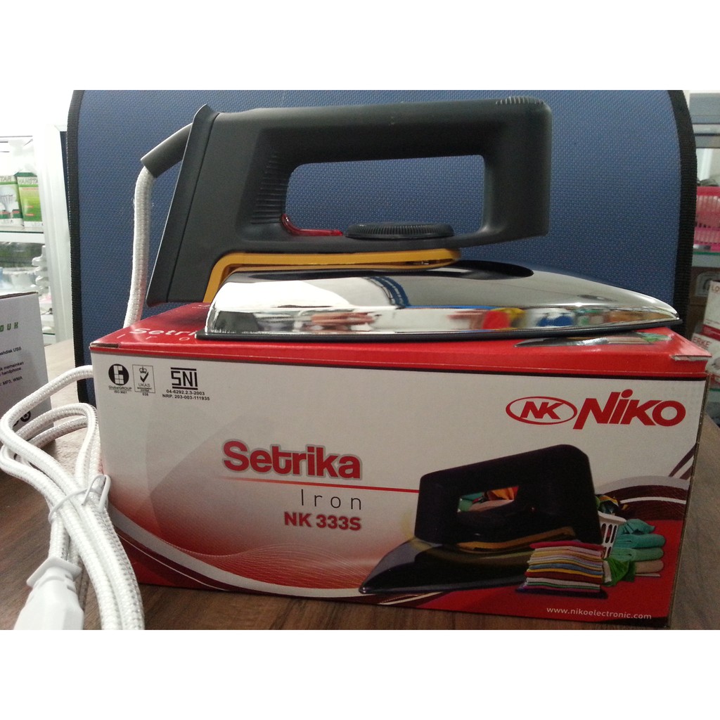 SETERIKA / SETRIKA NIKO Murah Bagus Berkualitas NK-333S