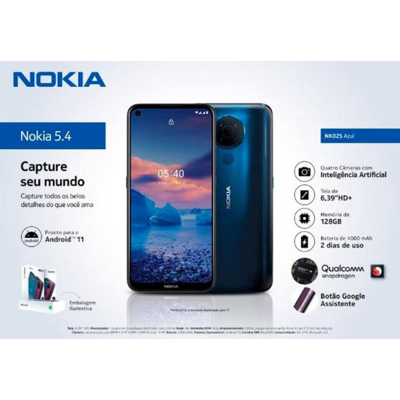 Nokia Android 5.4 6/64Gb NFC Garansi Resmi