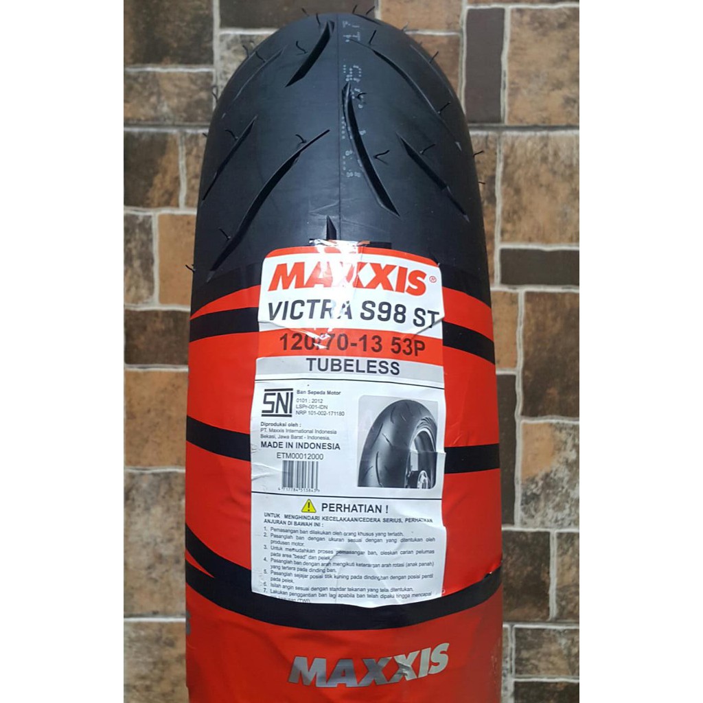 Ban Luar Maxxis VICTRA S98 ST Belakang 120 - 70 - 13 NMAX