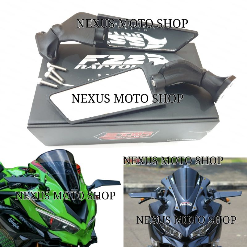 spion winglet ninja zx25 spion stealth spion winglet sayap ninja zx25R