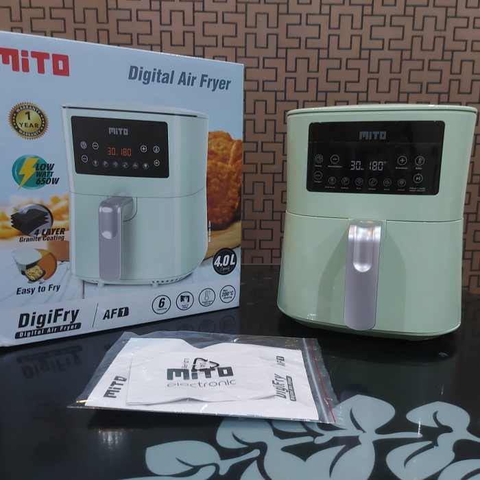 MITO / MITOCHIBA Digital Air Fryer DigiFry AF1 4 Liter - Low Watt