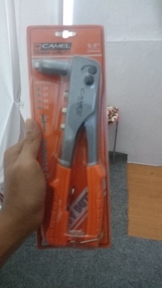 Tang Rivet | Hand Riveter 2.4mm-4.8mm Camel