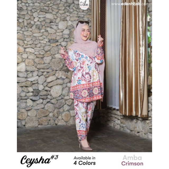 Ceysha One Set - Aden Hijab (Ready Stock)