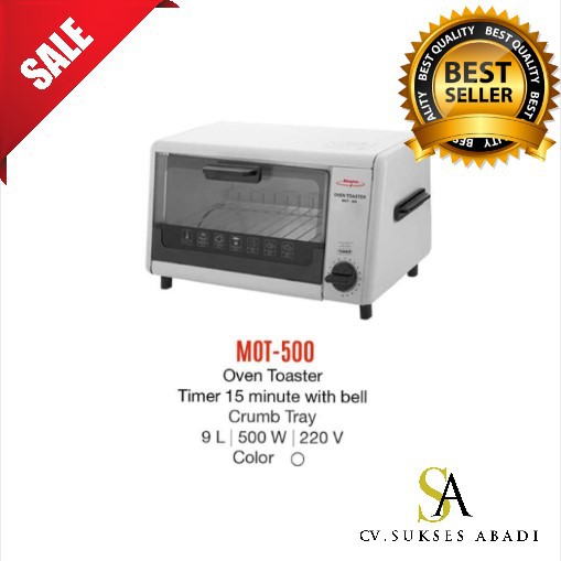 Oven Toaster Pemanggang Roti Alat Panggang Maspion MOT 500 Termurah