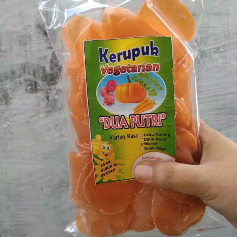 

Kerupuk Wortel