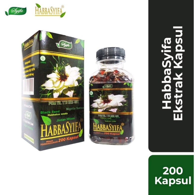 habbasyifa 200kapsul habbatasauda oil