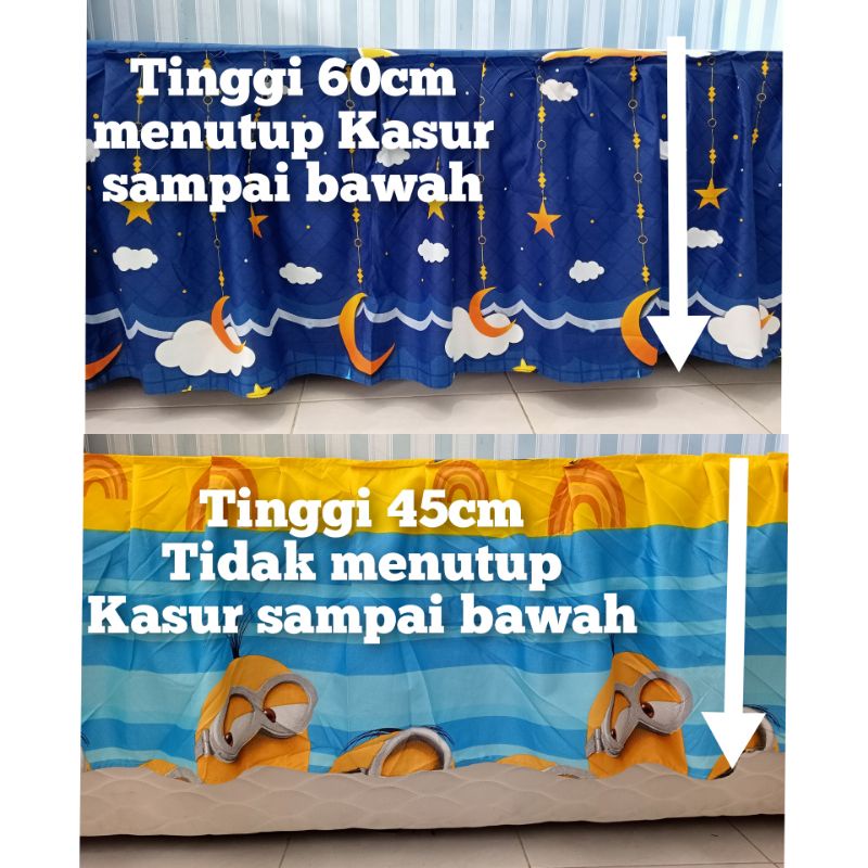 120X200 SEPREI RUMBAI TINGGI RUMBAI 60CM SEPREI RUMBAI