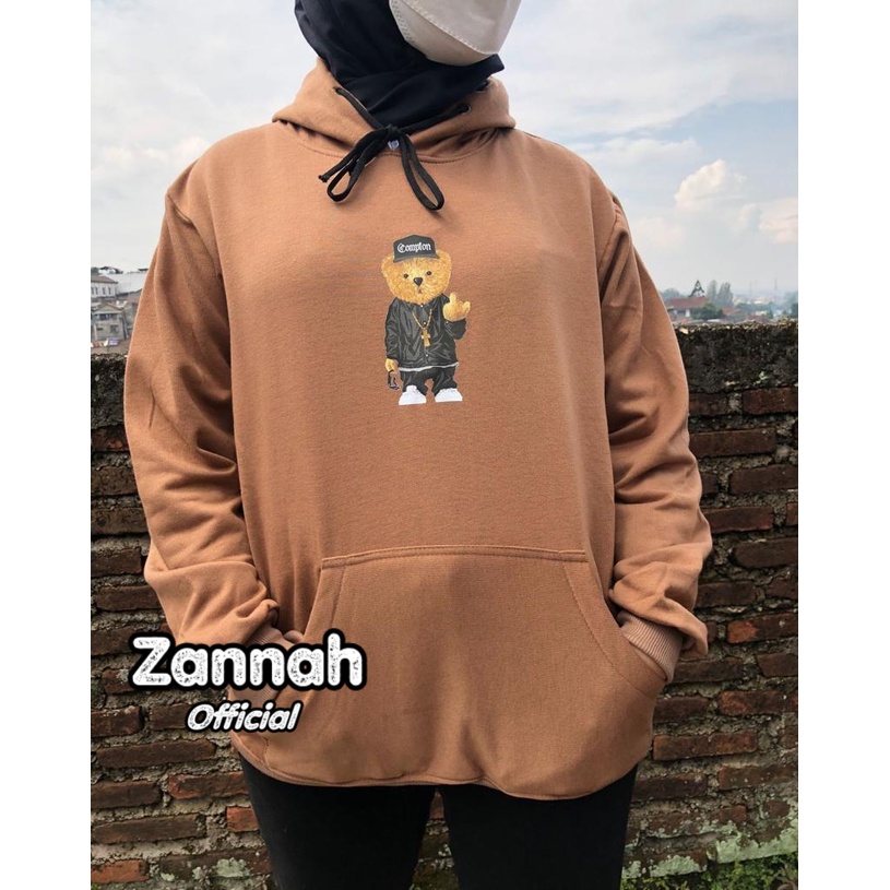 Jaket Sweater Hoodie Motif Bear Fantasy Pria &amp; Wanita Bahan Fleece  Terbaru  Jaket Hoodie Cowok  Hoodie PriaMotif Hiphop Bear Korean Style