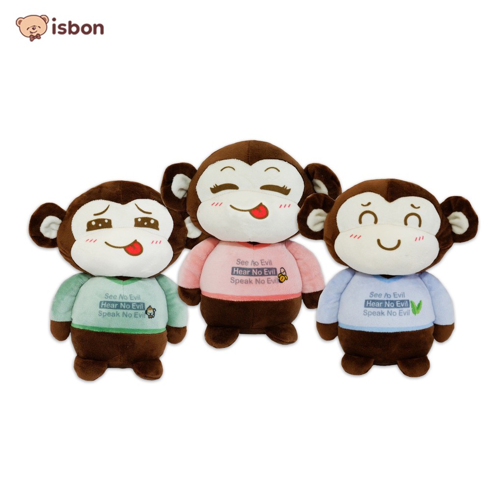 Boneka bayi Monyet cici yoyo series baby mainan bayi lucu dan halus monkey plush istana boneka