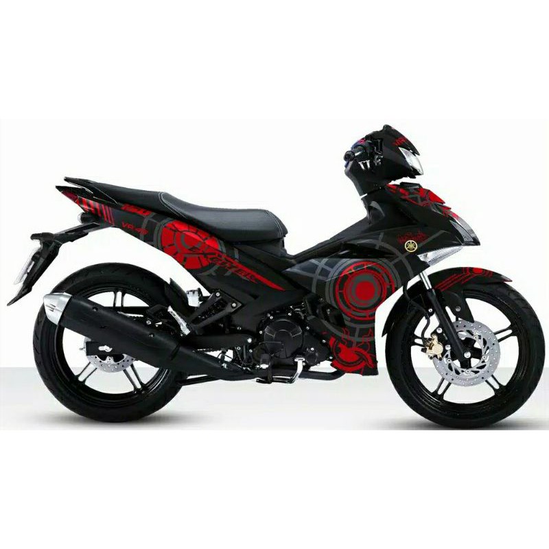 Decal fullbody motor jupiter mx king hitam