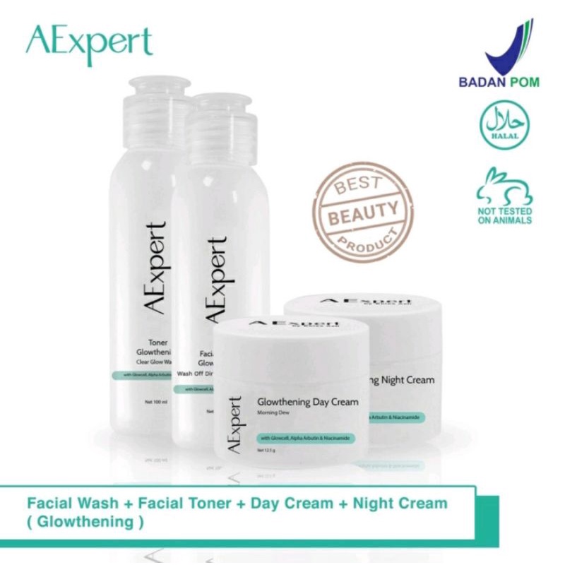 AEXPERT SKINCARE BY ASHANTY &amp; DR EKLES GLOWTHENING ACNE SERIES