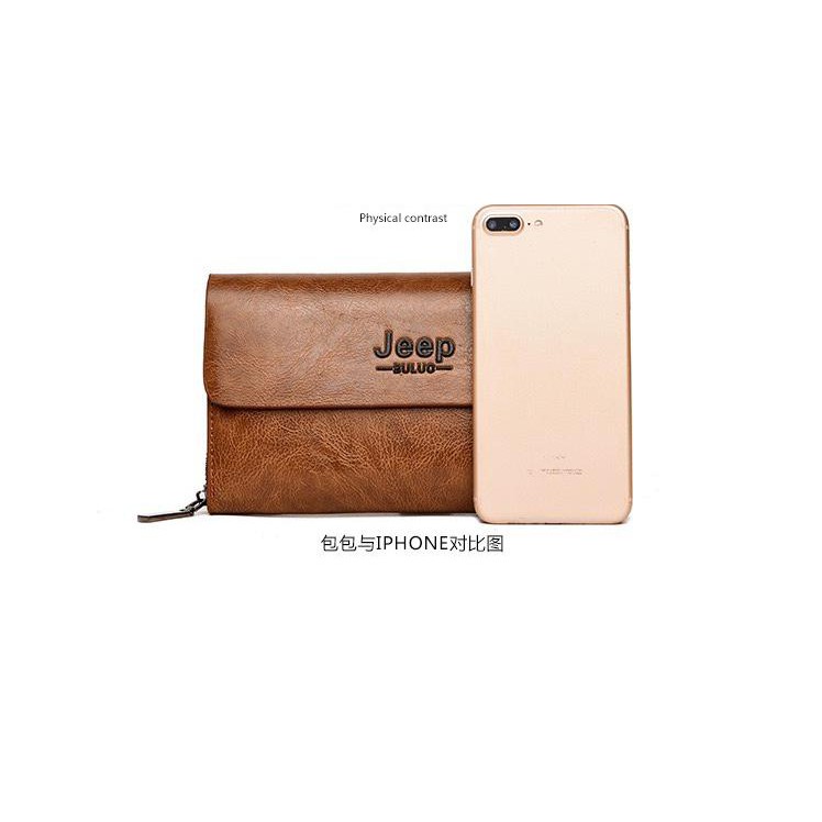 Dompet Pria Panjang Jeep Clutch Kualitas Premium 9068