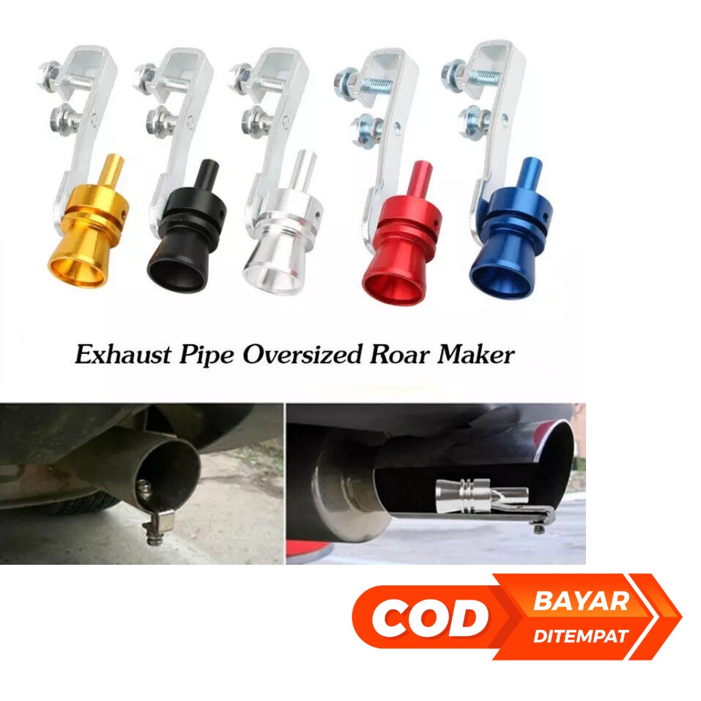 Penyiul Turbo Knalpot Mobil Whistler / Peluit Turbo , Penyiul Knalpot Mobil Motor Fake Turbo Whistle