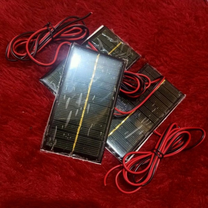 solar cell plus kabel/panel solar diy 5v 1,1wp