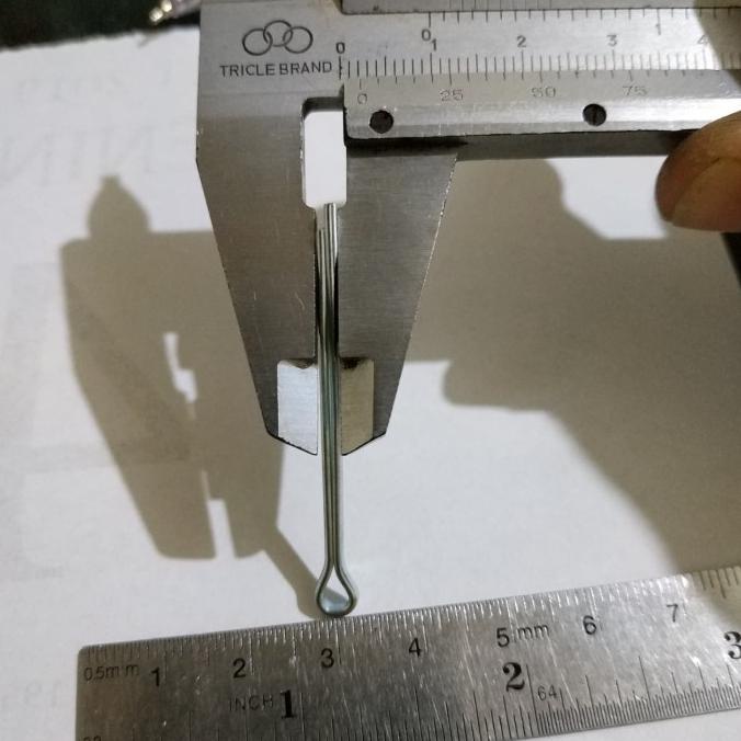 

Spipen 3/32 X 4 Cm ( 2,4Mm X 4 Cm )Per 50 Pcs