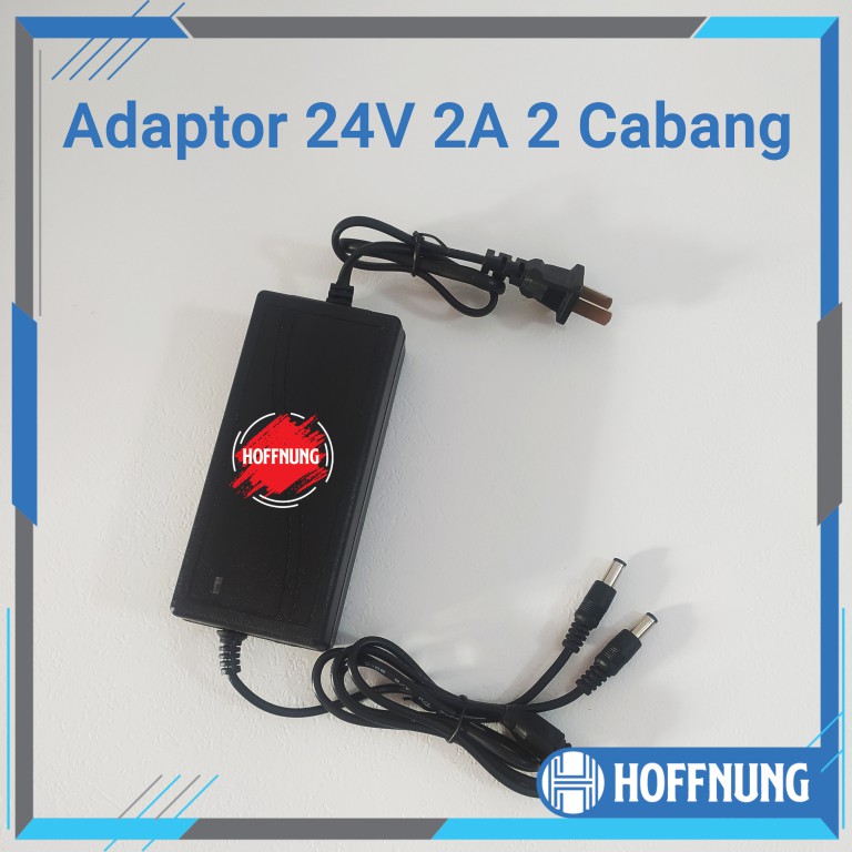 Adaptor 24V 2A Cabang 2 Channel Adapter Mist Maker 2 Ch