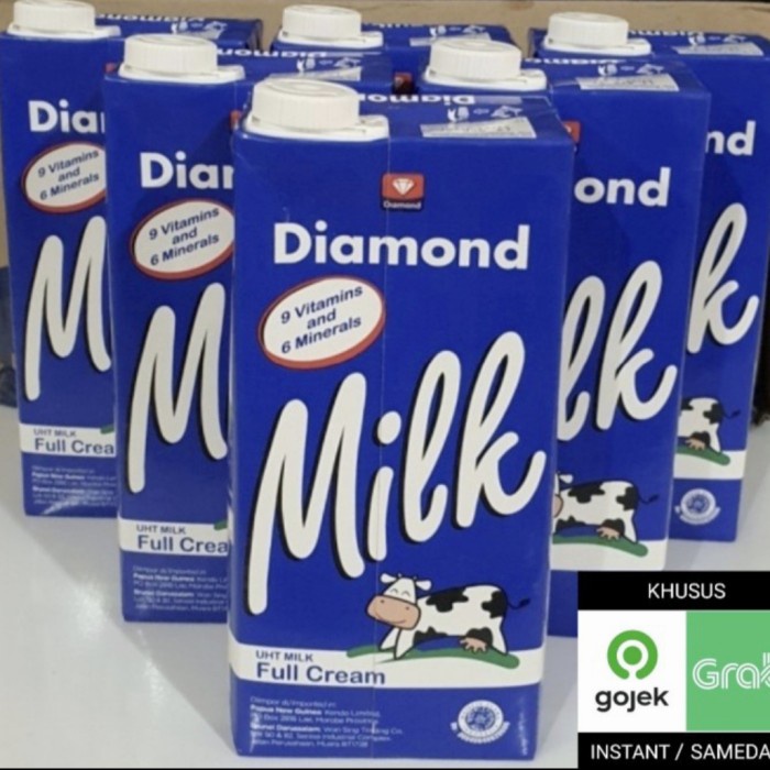 

SUSU UHT DIAMOND FULL CREAM 1 KARTON