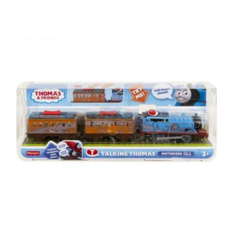 Thomas and Friends Track Master Motorized TALKING THOMAS with ANNIE & CLARABEL